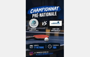Championnat senior Pré national à domicile